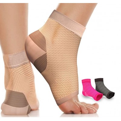 跨境热品运动护踝脚踝压力袜弹力压缩袜脚踝护具二级Ankle socks图1