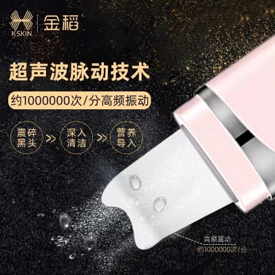 金稻超声波铲皮机黑头仪美容仪器家用粉刺黑头铲毛孔清洁KD8023图2