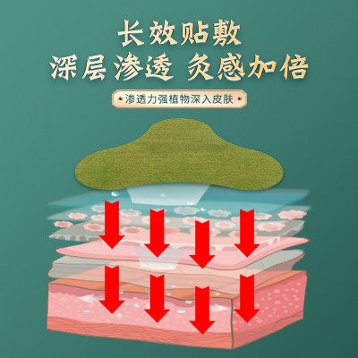 白云山星群艾草贴身体关节颈椎贴艾草肩颈颈椎贴富贵包贴图2