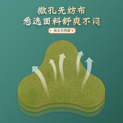白云山星群艾草贴身体关节颈椎贴艾草肩颈颈椎贴富贵包贴图4