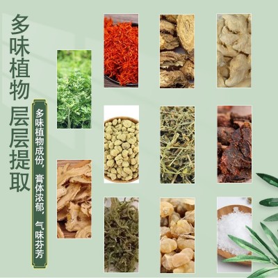 艾尔之草纤姿贴艾草肚脐贴抖音快手同款发热懒人轻姿贴厂家直销图3