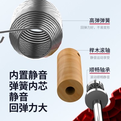 健腹轮自动回弹卷腹轮腹肌轮肘撑男女收腹瘦肚子神器运动健身器材图3
