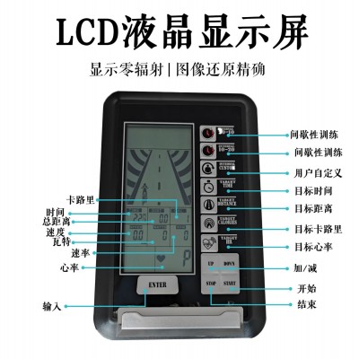 风阻单车有氧运动风扇车动感单车家用商用健身房运动减脂健身器材图5