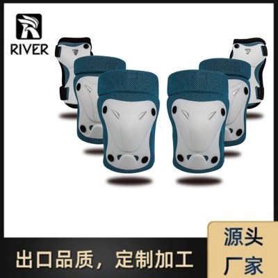 儿童滑板车 平衡车溜冰鞋轮滑护具 护膝护肘护腕6件套装源头厂家图2