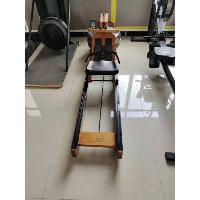 厂家专供健身房橡木水阻划船器室内商用家用木质划船训练器材图4