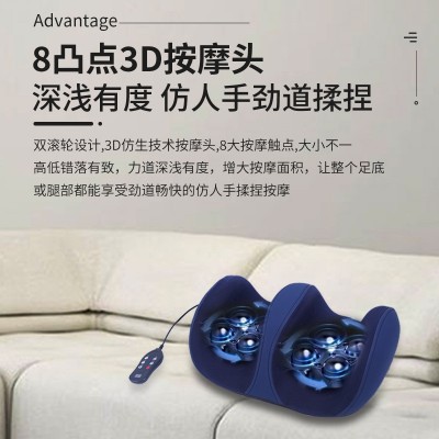 腿部足底按摩器全自动揉捏按脚足疗机大小腿足部美腿仪神器足疗机图2