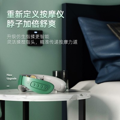 厂家直销护颈仪智能多功能颈椎腰部全身按摩器振动肩颈按摩仪图3