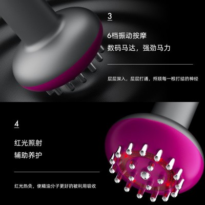 经络刷按摩器疏通经络全身通用养生神器背部淋巴肩颈理疗劲部抖音图4