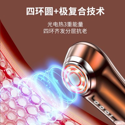 新款跨境射频美容仪脸部提拉紧致红光嫩肤多功能家用胶原炮批发图2