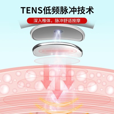 颈椎按摩器家用智能充电颈肩揉捏颈椎仪加热针灸理疗护颈仪颈椎仪图2