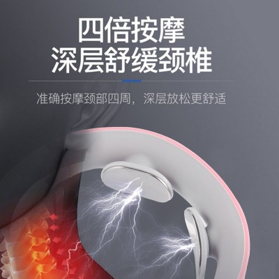 颈椎按摩器家用智能充电颈肩揉捏颈椎仪加热针灸理疗护颈仪颈椎仪图3