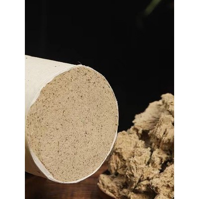 蕲春厂家批发5.0-6.0cm三年陈艾草粗艾条家用艾灸蕲艾条艾柱批发图2