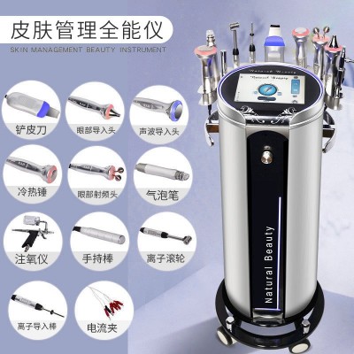 银色综合仪二代银综韩国黑珍珠大气泡美容仪器补水提拉美容院专用图3