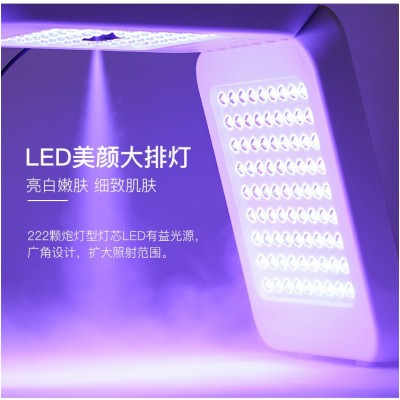 LED光子嫩肤仪大排灯喷雾光谱仪7色折叠美容面罩雾化光疗美容仪器图3