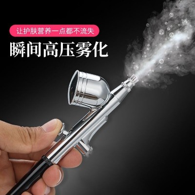 高压注氧仪美容院仪器家用手持脸部精华补水仪纳米喷雾台式水氧仪图2