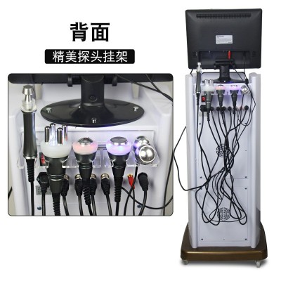 小气泡美容仪器美容院专用脸部清洁导入去黑头皮肤检测管理水氧仪图4