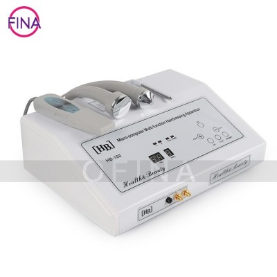 三合一电子美容仪 超声波导入仪 铲皮脸部眼部超声波导入导出仪器图2