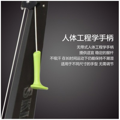 批发风阻滑雪器健身房有氧多功能训练器滑雪模拟器滑雪机拉力器材图3