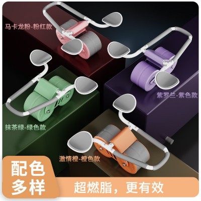 收瘦腰腹轮体育用品滚轮巨轮健腹轮静音手撑健腹轮腹肌轮图3