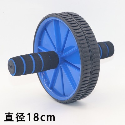 防滑纹路功能健腹轮双轮腹肌轮静音健腹收腹轮滚轮健身器材批发图5