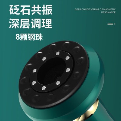 家用无线电动刮痧仪 负压吸痧仪 发热理疗仪引力操盘手养生拔罐器图2