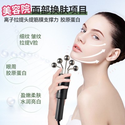 泡泡机活氧美容仪砭石眼部微电流导入仪小气泡请洁仪器美容院图4