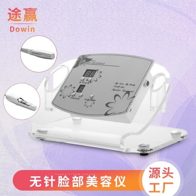 超声波美容仪器 无针微电仪 面部电波拉皮清洁嫩肤美容仪批发图2