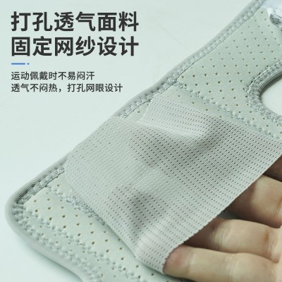 跨境弹簧支撑缠绕加压可调透气护手腕篮球排球健身举重助力带护具图2