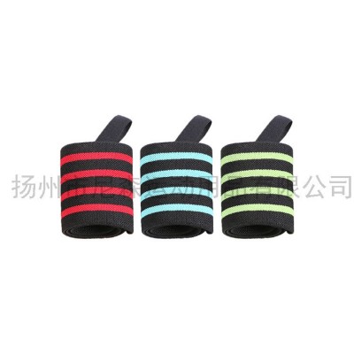 健美力量绑带加压护腕运动举重健身训练单杠助力缠绕护具运动护腕图4