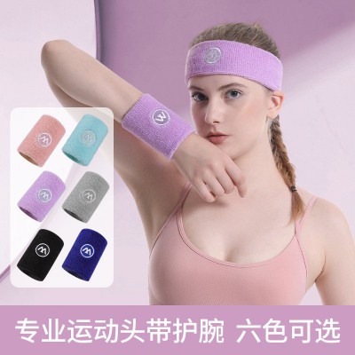 运动护腕女健身关节腱鞘篮球扭伤排球吸汗毛巾护手腕带护套护具图2