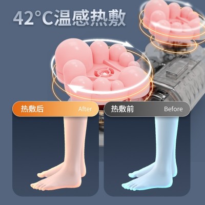 志高小腿部肌肉按摩器脚部足底脚底按摩仪揉捏经络疏通足疗机713图1
