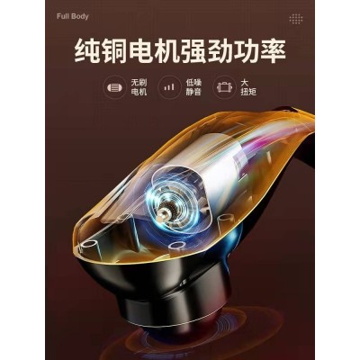 海豚按摩棒电动手持式捶打肩颈椎部腰部背部全身经络震动仪图4