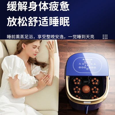 志高足浴盆全自动按摩加热恒温电动高深桶家用过小腿膝洗脚泡脚桶图4