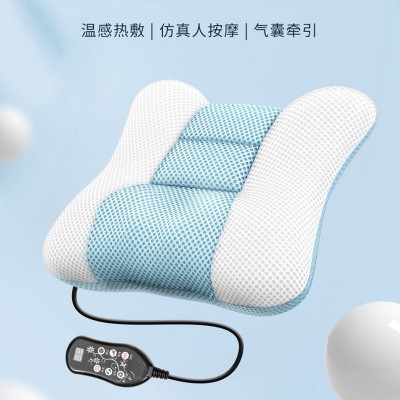 颈椎按摩仪器肩颈部腰部背部全身电动肩部揉捏按摩脖子枕头图3