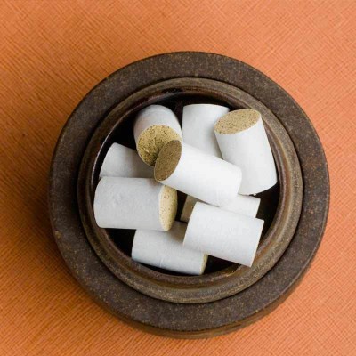 蕲都御艾堂五年蕲艾柱 正宗蕲艾叶柱艾灸柱家用盒装54粒 一件代发图3