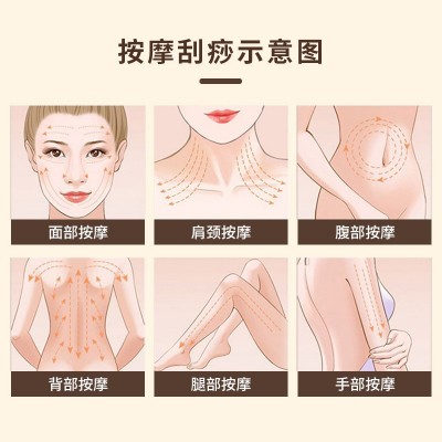 砭石刮痧板脸部提拉按摩美容仪刮痧仪导入仪家用电动脸部按摩器图4