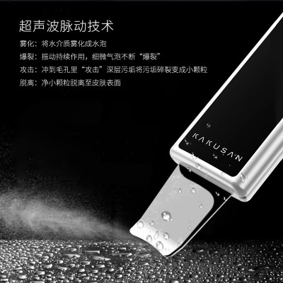 爆款EMS微电流滚轮提拉紧致去黑头仪二合一超声波铲皮机图2