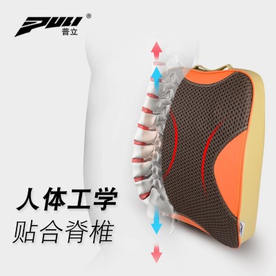 批发温玉按摩靠 垫腰椎揉捏按摩器 全身多功能电动热敷办公按摩垫图2