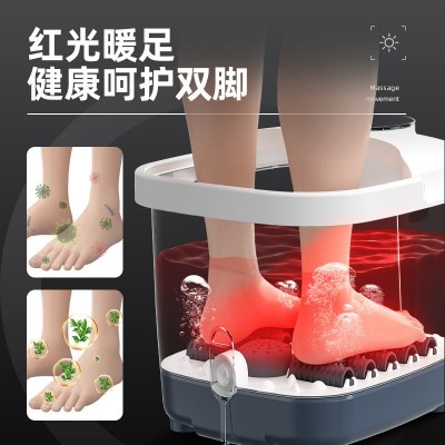 足浴盆熏蒸气泡全自动电动加热恒温家用洗脚盆足疗泡脚机深桶按摩图4