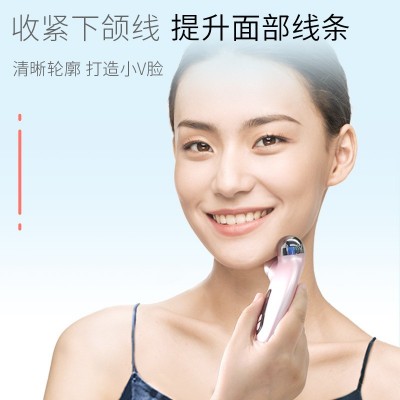 新品EMS滚轮瘦脸仪震动导入面部按摩提拉紧致V型瘦双下巴瘦脸神器图4