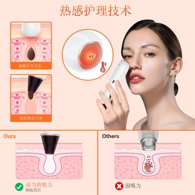 可视化电动超声波洁面仪 毛孔清洁吸黑头仪器 导入导出美容仪定制图3