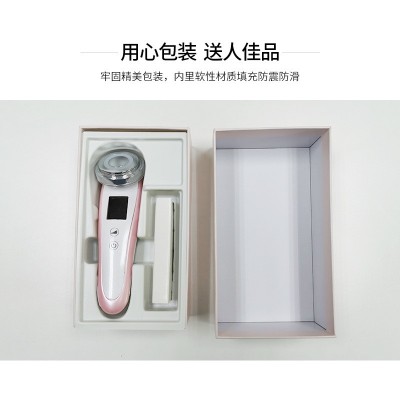 嫩肤美容仪温热红蓝光子嫩肤仪面部按摩导入仪微电流提拉洁面仪图4