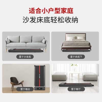 电动跑步机家用运动器械健身器材迷你宿舍用免安装平板折叠走步机图4