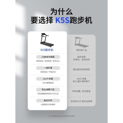 批发音乐黑家用折叠折叠式折叠小型英規家用款平板式多功能跑步机图4