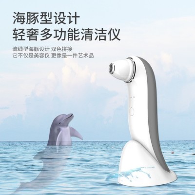 跨境热销毛孔吸尘器导出美容仪 真空祛黑头仪 吸痘痘粉刺黑头神器图2