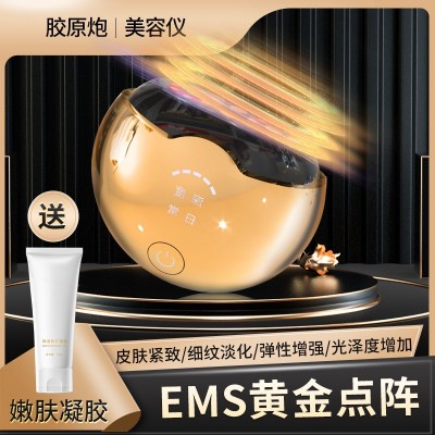 工厂胶原炮美容仪脸部嫩肤提拉紧致导入仪EMS大熨斗RF射频美容器图2