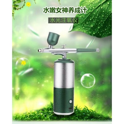 双拼色注氧仪家用美容仪器精华水光仪手持纳米喷雾注氧仪补水嫩肤图3