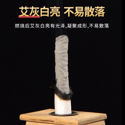 艾条批发家用散装五年陈纯绒条艾条棒艾绒柱艾灸条艾灸馆 南阳厂家图3