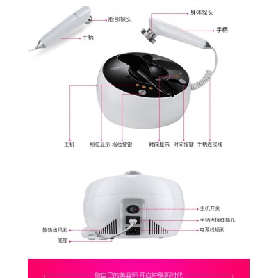 热提拉RF射频家用美容仪智能温控面部提拉紧致肌肤导入仪图4