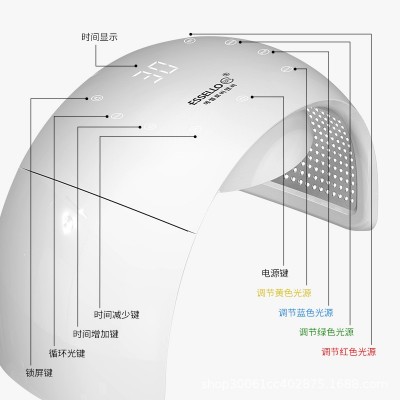 爱森露光谱仪红蓝光子嫩肤仪LED彩光光疗祛痘嫩肤皮肤管理仪器图3